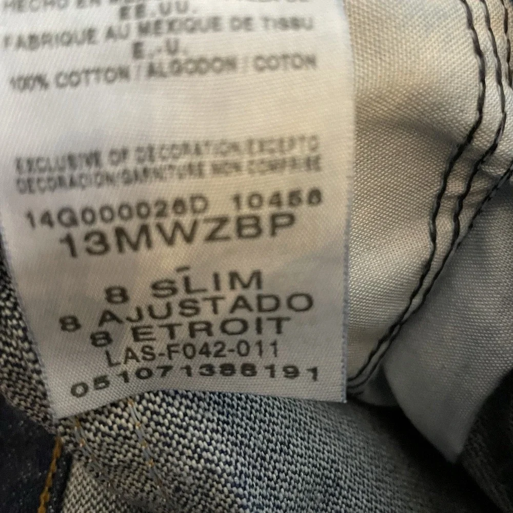 Wrangler Boys Sz 8 Slim Cowboy Cut Jeans 13MWB NWT Adjustable Waist